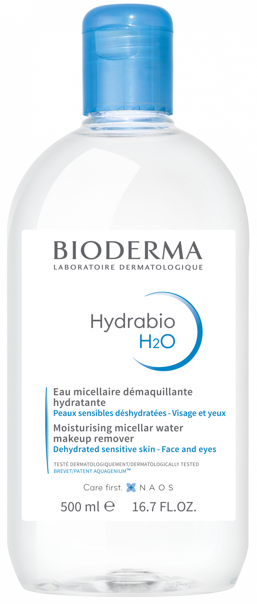 Hydrabio H2O | Micellar water for dehydrated skin, makeup remover